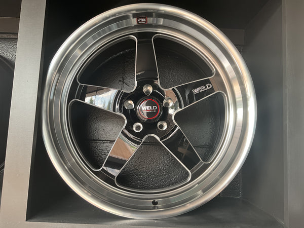 Ventura 22x10.5 5x127 ET13 BS6.25 Gloss BLK MIL DIA 78.1