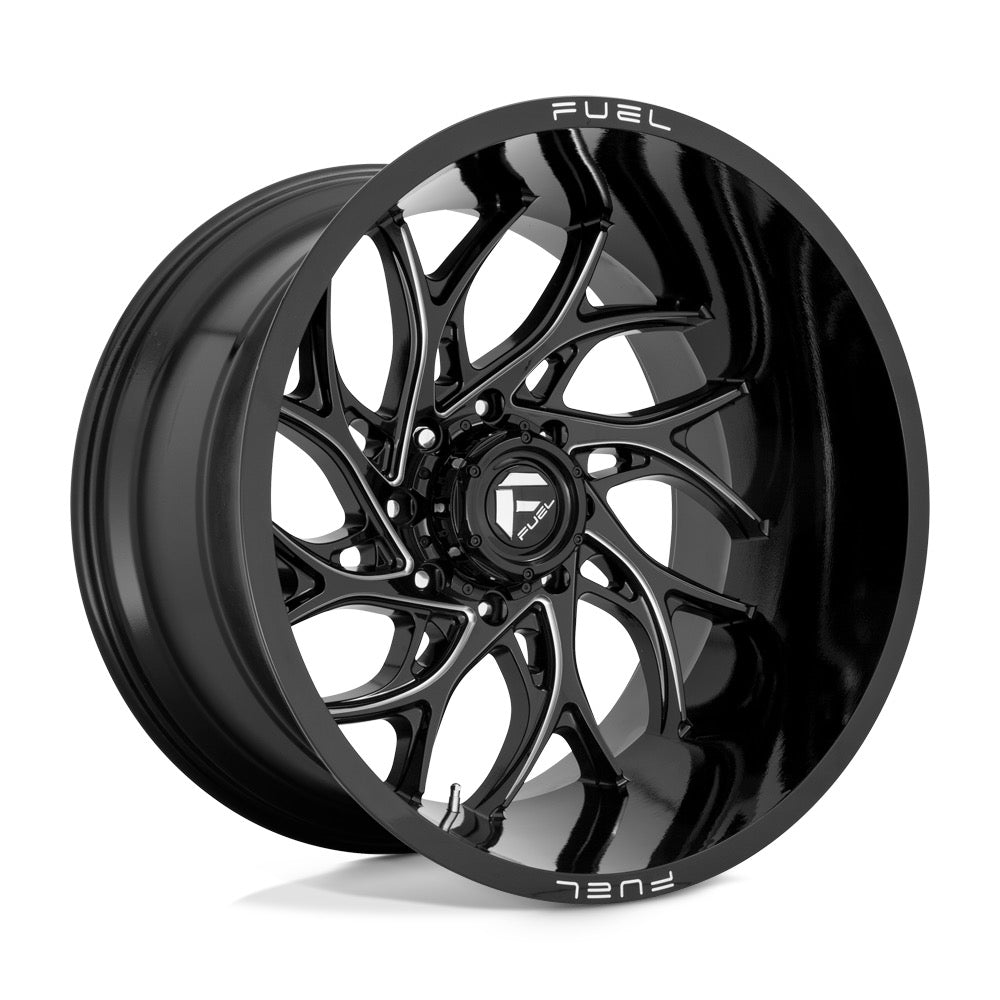 RUNNER 22X10 8X170 125.1 NBL -18MM BLK-MACHINED